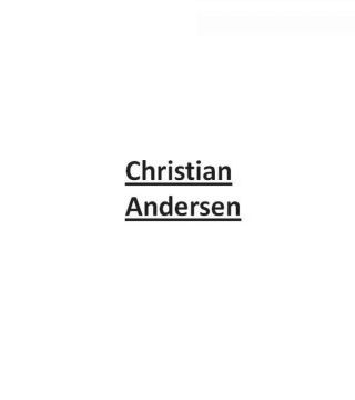 Christian Andersen