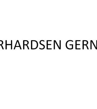 Gerhardsen Gerner - Oslo